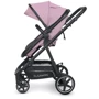 Коляска 2 в 1 EL CAMINO ME 1069 ALLIANCE Denim Ash Pink (ME 1069 Denim Ash Pink EL CAMINO): Материал колес EVA