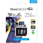 Карта памяти Team 256GB microSDXC UHS-I U3 V30 A1 ELITE + adapter (TEAUSDX256GIV30A103): Класс карты A1, V30, U3, UHS-I