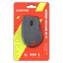 Мышь Canyon CNE-CMS11DG Gray/Red: Максимальное разрешение сенсора, dpi 1000