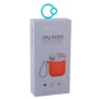 Чехол для наушников COTEetCI Case TPU with Belt Pink (CS8113-PK) for AirPods фото 1