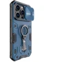 Чехол для iPhone Nillkin CamShield Armor Pro Blue for iPhone 14 Pro Max: Материалы поликарбонат и полиуретан