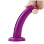 Фаллоимитатор LoveToy Silicone Holy Dong Small 4.5" (фиолетовый)
