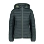Куртка CMP Woman Jacket Snaps Hood 30K3666-F962 46 (38) зеленая демисезон с капюшоном
