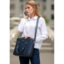 Конференц-сумка BlankNote темно-синяя (BN-BAG-37-navy-blue): Материал Натуральная кожа