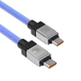 Кабель Baseus USB-C to USB-C CoolPlay Series 100W 1m Blue (CAKW000203) фото 5