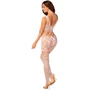 Бодистокинг Obsessive Bodystocking G330 white S/M/L