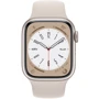 Apple Watch Series 8 41mm GPS Starlight Aluminum Case with Starlight Sport Band (MNP63, MNU93) Approved Витринный образец: Причина уценки Активированы, витринный вариант, хорошее состояние. комплектация полная: коробка, зарядка, часы