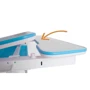 Стол Mealux Evo-kids Duke Blue с полкой (арт.Evo-501 B+полка Evo-S 515): Глубина, см 71