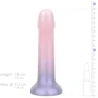 Фаллоимитатор BOSS Glitter Ombre Dildo M