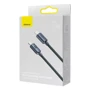 Кабель Baseus Cable USB-C to Lightning Crystal Shine 20W 1.2m Black (CAJY000201) фото 9