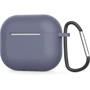 Чехол BeCover Silicon Case Light Purple (707183) for Apple AirPods 3 фото 1