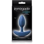 NSNovelties Renegade Heavyweight Plug - мощная утяжеленная анальная пробка, S