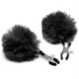 Зажимы для сосков Charmed Pom Pom Nipple Clamps Black