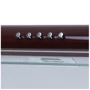 Вытяжка Perfelli PL 6442 BR LED: Рекомендуемая площадь помещения (при высоте 2,7 м), м² более 28.5