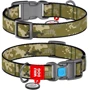Ошейник для собак нейлоновый WAUDOG Nylon c QR-паспортом XL (283-4026)