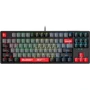 Клавиатура A4-Tech Bloody S87 Energy Red: Подключение проводное