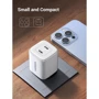 Зарядное устройство Ugreen Wall Charger 2xUSB-C CD294 45W White (15327) фото 7