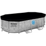 Накрытие для овального каркасного бассейна Bestway 427x250x100 см (58425) фото 4