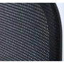 Кресло конференционное АКЛАС Арнис Memory Foam CF Чёрный (OS-3000 Black LVB-308 Black) (00143996): Оснащение Подлокотники, Без колесиков