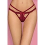 Стринги Obsessive Wonderia, S/M, рубиновый