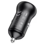 Зарядное устройство Hoco Car Charger USB+USB-C NZ5 PD+QC 30W Black: Тип автомобильное