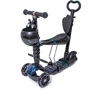 Самокат Scooter 5в1 с рисунком Черная Молния (89861739)