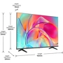 Телевизор Hisense 43E7KQ: Оснащение Встроенный медиаплеер, Smart TV