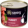 Влажный корм Savory для взрослых собак с индейкой 200 г (30501)
