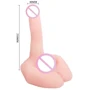 Вибратор с ротацией LYBAILE Mr.Big Vibrating & Rotating Cock Flesh