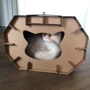 Когтеточка Croci Cat house 50х38х35 см коричневая (C6020879) фото 4