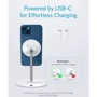 Зарядний пристрій ANKER Wireless Charger MagSafe Stand PowerWave 15W White (A2540G21) для iPhone 16 I 15  I 14 I 13 I 12 series: Кількість USB-портів нет