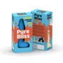 Свеча в виде члена Pure Bliss MINI Blue 15 см