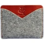 Женский картхолдер BlankNote 5.0 серый (BN-KK-5-felt-k)