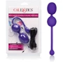 CalExotics Rechargeable Dual Kegel вагинальные шарики 9x3.2 см, фиолетовый