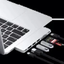 Адаптер Satechi Adapter Dual USB-C to 2xUSB-C+2xUSB+HDMI+SD Silver (ST-HUCPHSS) фото 5