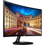Монитор Samsung C24F390F (LC24F390FHIXCI): Покрытие экрана матовое