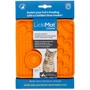 Коврик для медленного питания кошек LickiMat CAT KITTY ORANGE (9349785008520) фото 5