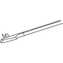 Двірник безкаркасний TRICO ExactFit Flat (480мм) EFB4818L: Довжина 19" (480 mm)