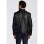 Кожаная куртка Bruno Banani 21639944 48 черная демисезон: Вид Куртки