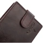 Мужское портмоне Buffalo Wild коричневое (N1189L-HP RUST): Материал Натуральная кожа