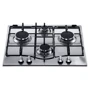 Варочная поверхность газовая Hotpoint-Ariston PC 640 MS (IX): Расположение панели спереди по бокам