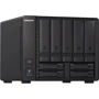 Мережевий накопичувач (NAS) Qnap TS-H973AX-8G: Слоти для дисків 5 x 2,5" или 3,5" HDD/SSD с интерфейсом SATA II или SATA III, 4 x 2,5" HDD/SSD, из них: 2 отсека 2,5" SATA , 2 отсека 2,5" U.2 NVMe или SATA