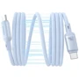 Кабель Baseus Cable USB-C to USB-C PicoGo Magnetic Liquid Silicone 240W 1m Blue (P10376800311-00): Тип USB-C - USB-C