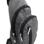 Мужская сумка-слинг DNK Leather темно-серая (DNK-JOKER№4-BAG-10) фото 9