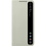 Чохол для телефона Samsung Clear View Cover Olive Green (EF-ZG990CMEGRU) для Samsung G990 Galaxy S21 FE