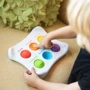 Іграшка сенсорна Колір Форма Назва Fat Brain Toys Dimpl Duo Брайль (F208EN) фото 6