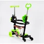 Дитячий самокат Best Scooter 5в1 з батьківською ручкою LS-10718: Тип гальма ножний