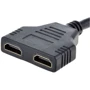 Кабель и переходник Cablexpert HDMI - 2хHDMI (M/F) 0.3 м Black (DSP-2PH4-04): Тип Разветвитель