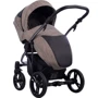 Детская коляска 2 в 1 Bebetto Bresso Premium DARK 01, Эко-кожа + ткань (503.32.19.D01): Возможность установки люльки опция