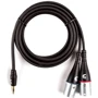 Готовый кабель PLANET WAVES PW-MPXLR-06 Custom Series 1/8” to Dual XLR Audio Cable